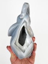 Agate Druzy Elephant