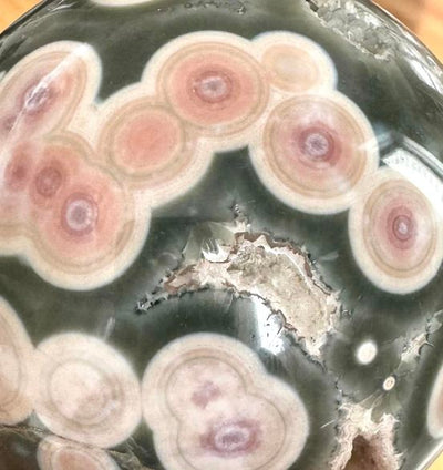 6th Vein Ocean Jasper Sphere