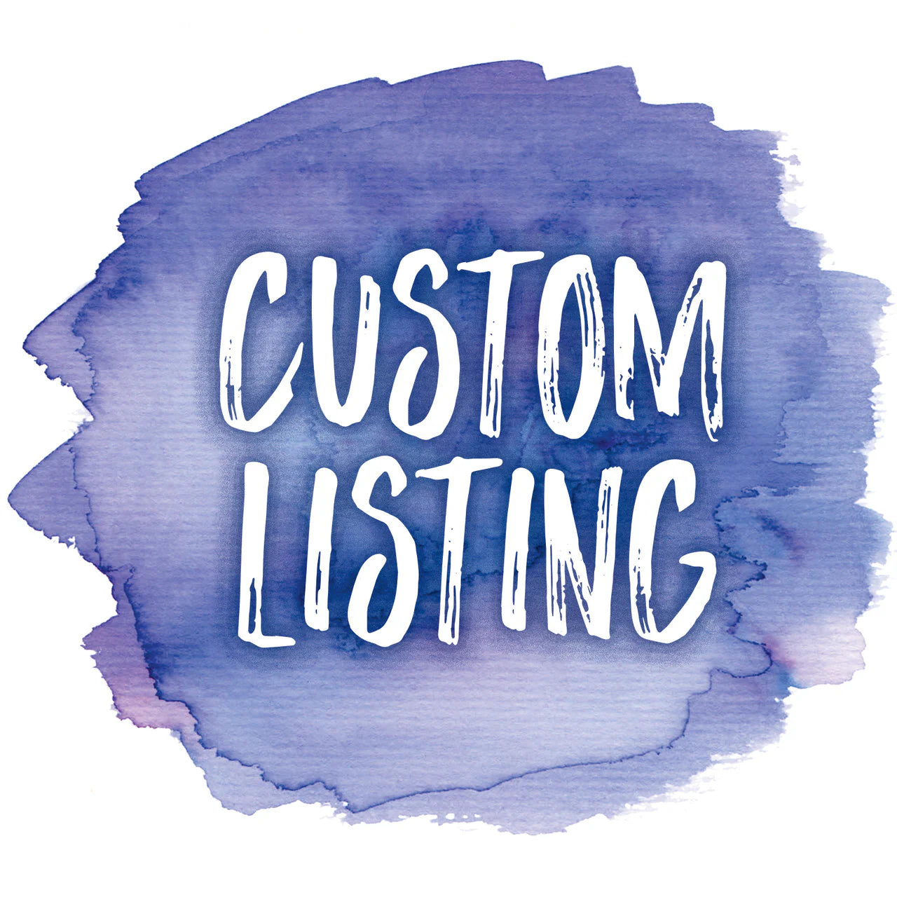 Custom listing for Amy C