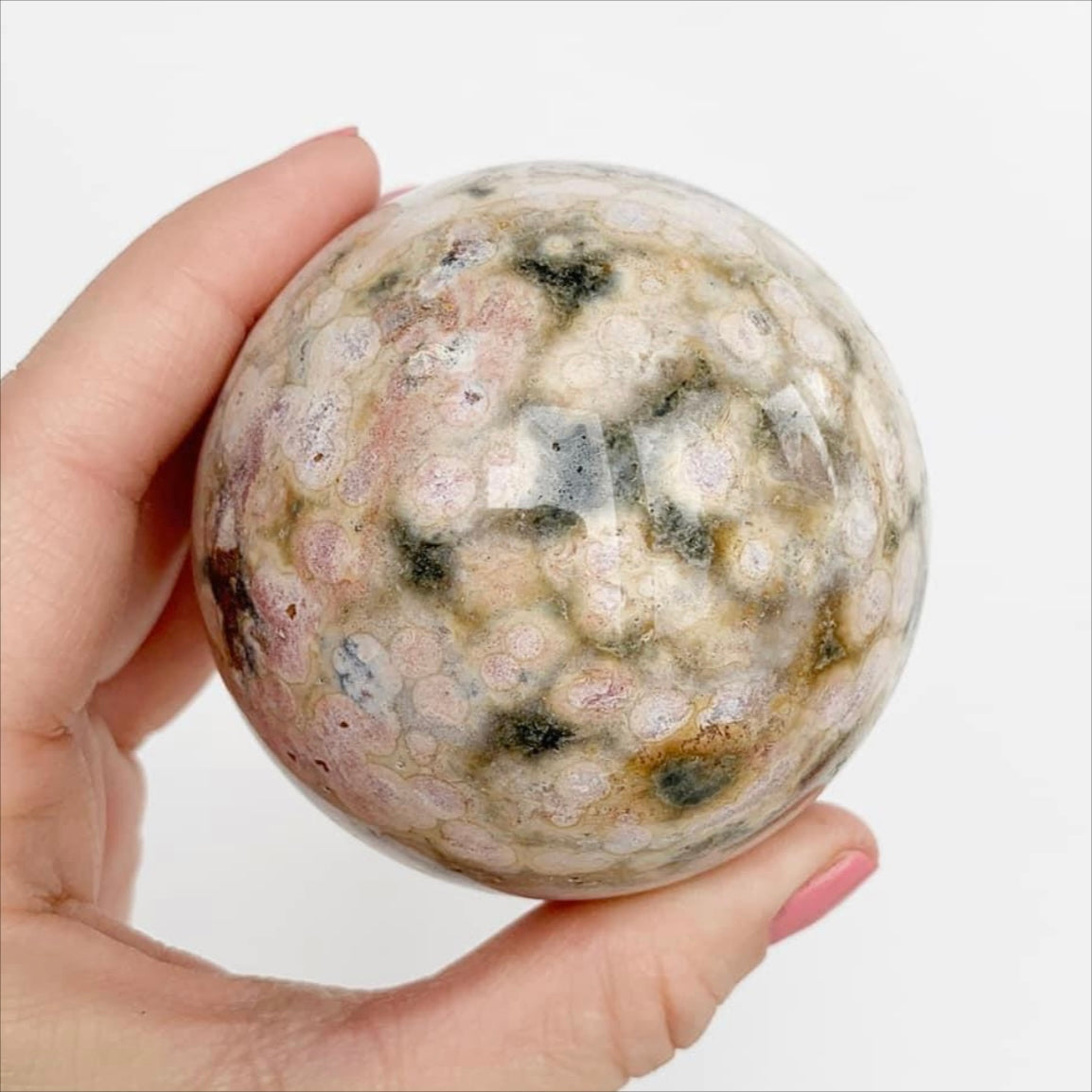 Ocean Jasper Pastel Sphere