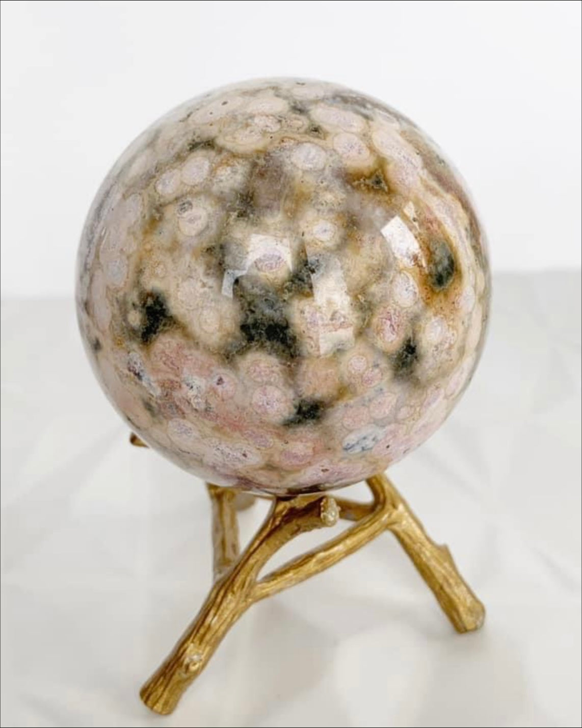 Ocean Jasper Pastel Sphere