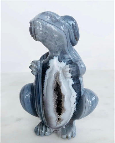 Carved Agate Bunny