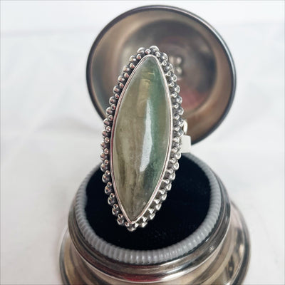 Flourite Adjustable Ring