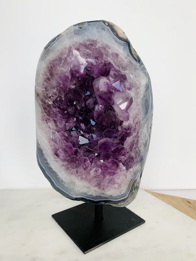 Amethyst Cluster on Stand