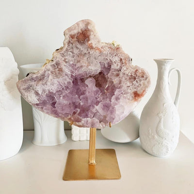 Top Grade Pink Amethyst Slab