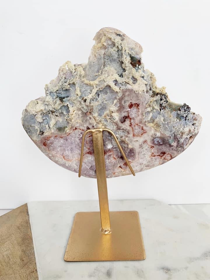 Top Grade Pink Amethyst Slab