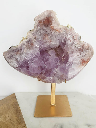 Top Grade Pink Amethyst Slab